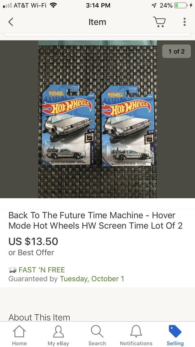 BravosJourney's tweet image. What sold on eBay in the past 60 days... #whatsoldonebay #ebay #reseller #resell #hotwheels #toys #backtothefuture #LEGO #Bambi #puzzle . The hot wheels I picked up for 1.25 each at my local Walgreens. The LEGO I picked up for $50.00 the puzzle was a bad buy. I paid about $12.00