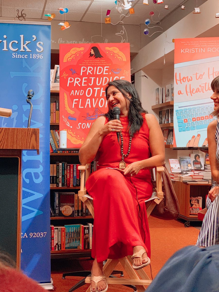 tnstrumpets's tweet photo. Such a wonderful time at the #romcomrendezvous panel @warwicksbooks this week! @TessaDare @Sonali_Dev @KristinRockaway @AlishaRai @avonbooks @WmMorrowBooks #RomanceBooks https://t.co/dHt36OyVB2