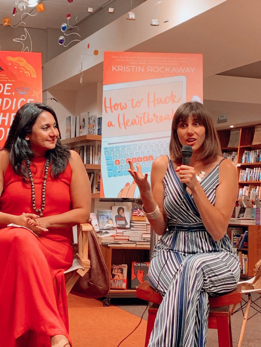 tnstrumpets's tweet photo. Such a wonderful time at the #romcomrendezvous panel @warwicksbooks this week! @TessaDare @Sonali_Dev @KristinRockaway @AlishaRai @avonbooks @WmMorrowBooks #RomanceBooks https://t.co/dHt36OyVB2