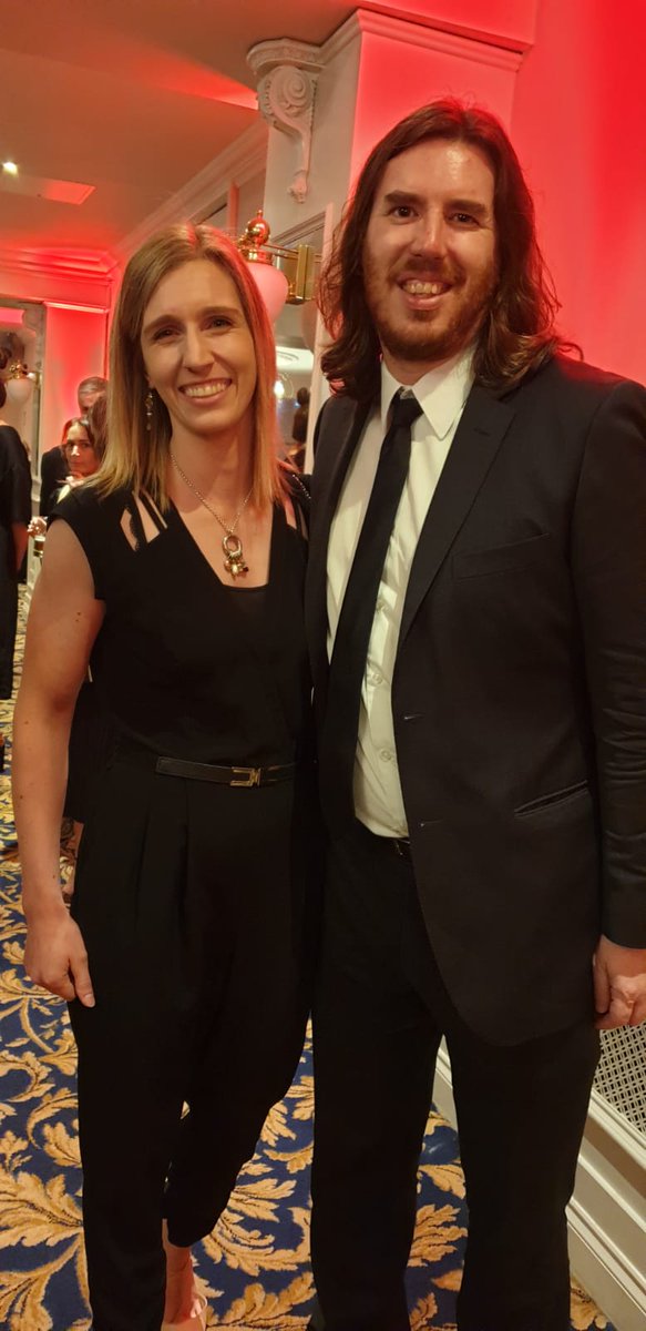 MichaelaTweets's tweet photo. Tearing it up at the #irishCMAawards with the main man @theJoeGriffin! @WolfgangDigital https://t.co/fDJZ5Ffvys