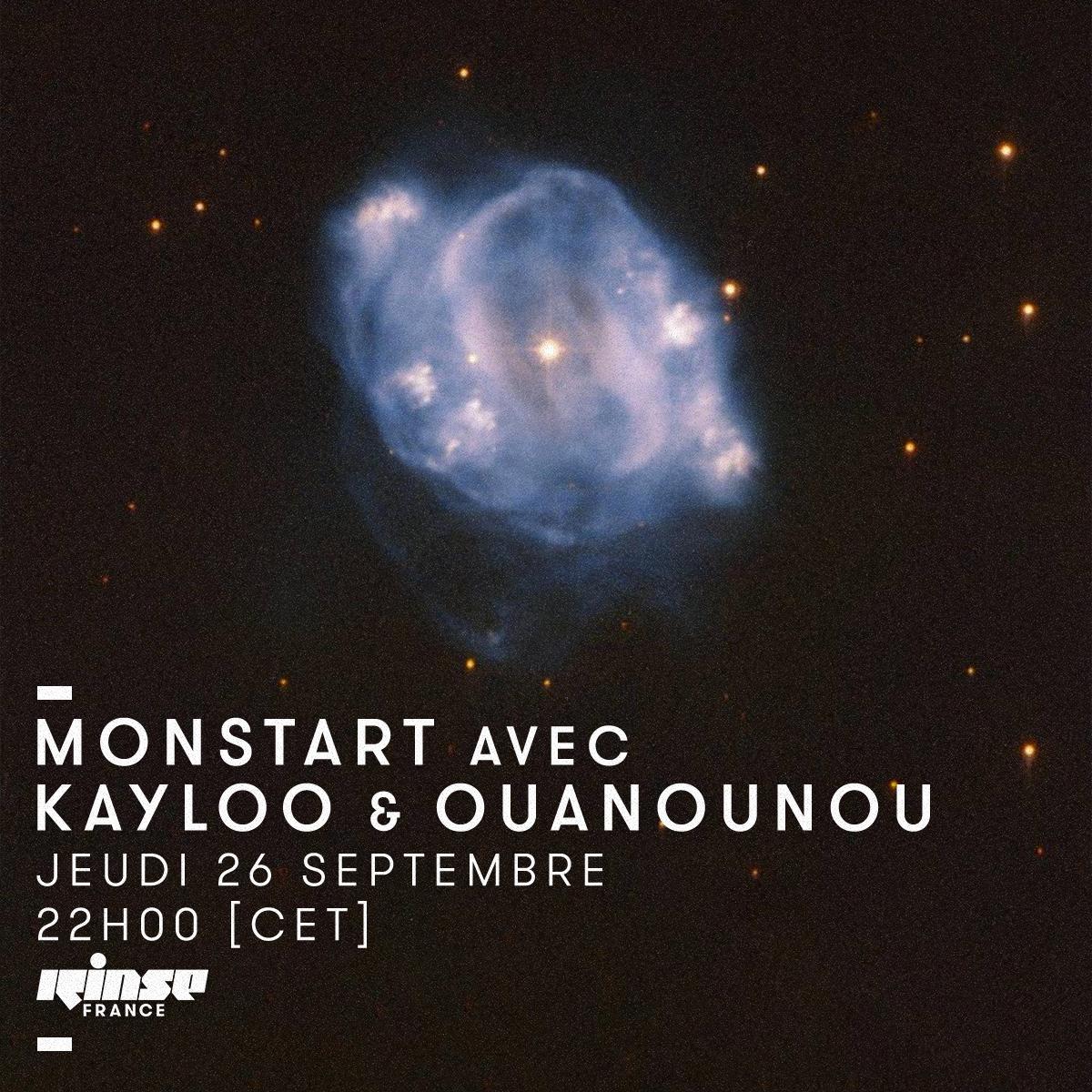 RinseFrance's tweet photo. On retrouve tout de suite @MonstartCrew avec @Ouanounou_ et #Kayloo jusqu'à minuit !
Il est à la tête et co-fondateur du collectif Monstart. Ouanounou évolué dans les styles Ghetto House et de la Techno breakée !
#verrouillé 🔒 https://t.co/GnEXqQnzYT https://t.co/GzJX81Mdlb