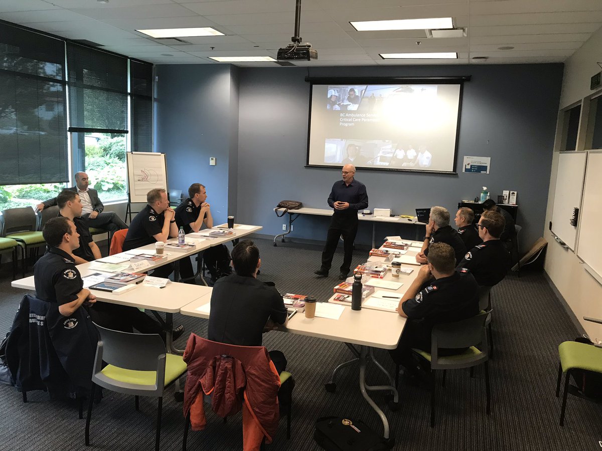 Welcoming a new cohort of <a href="/BC_EHS/">BC Emergency Health Services</a> Critical Care Paramedic <a href="/critcare_medics/">BCEHS Flight Paramedics</a> students. An amazing team gathered to support this group. <a href="/RobSchlamp/">Rob Schlamp</a> <a href="/ChrisNaplesCCP/">Chris Naples</a> <a href="/bcalsccp/">🇨🇦</a> <a href="/HawkesFrost/">Lucas Hawkes-Frost</a>. #bcehscpp