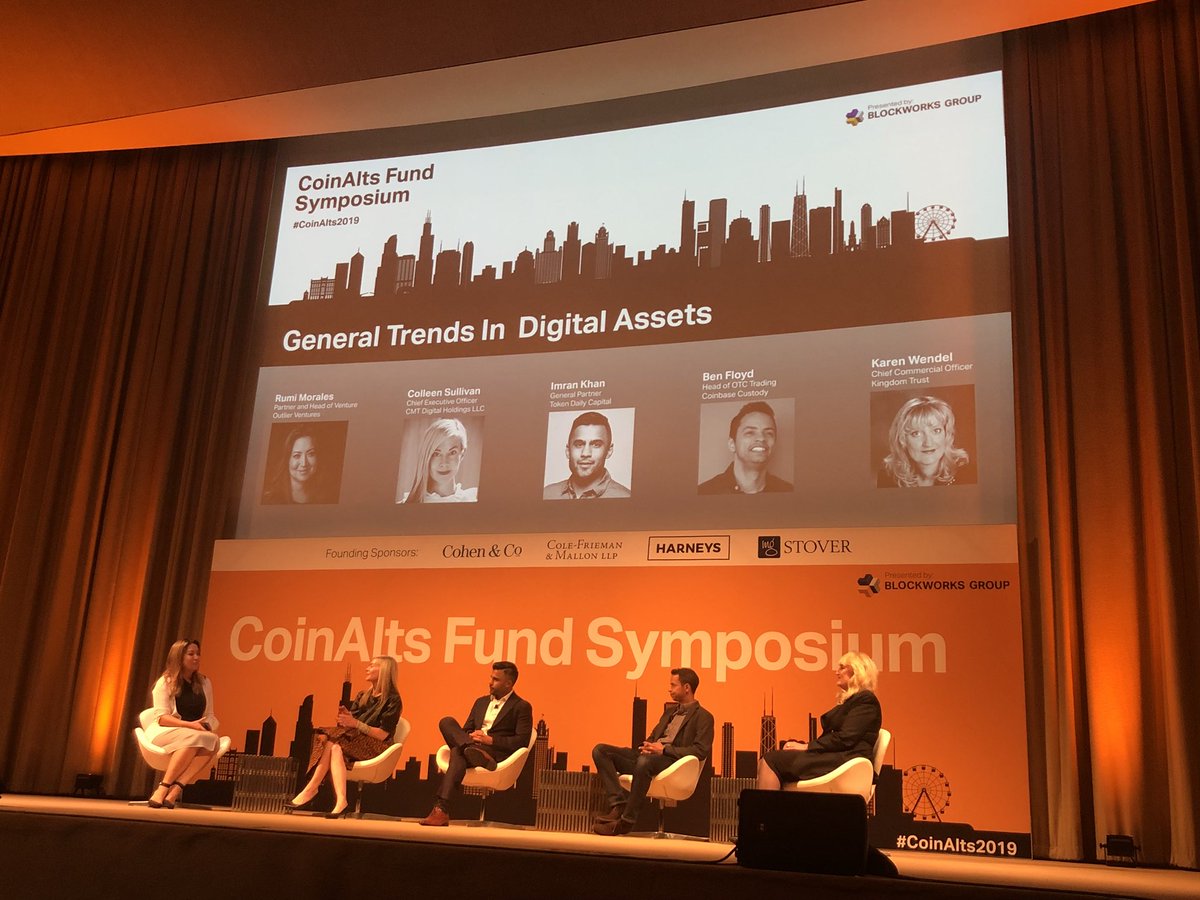 FiniviFA's tweet image. Networking with crypto industry professionals at the CoinAlt Funds Symposium in Chicago discussing the evoultion of crypto and digital assets as a new asset class. #CoinAlts2019 #Crypto