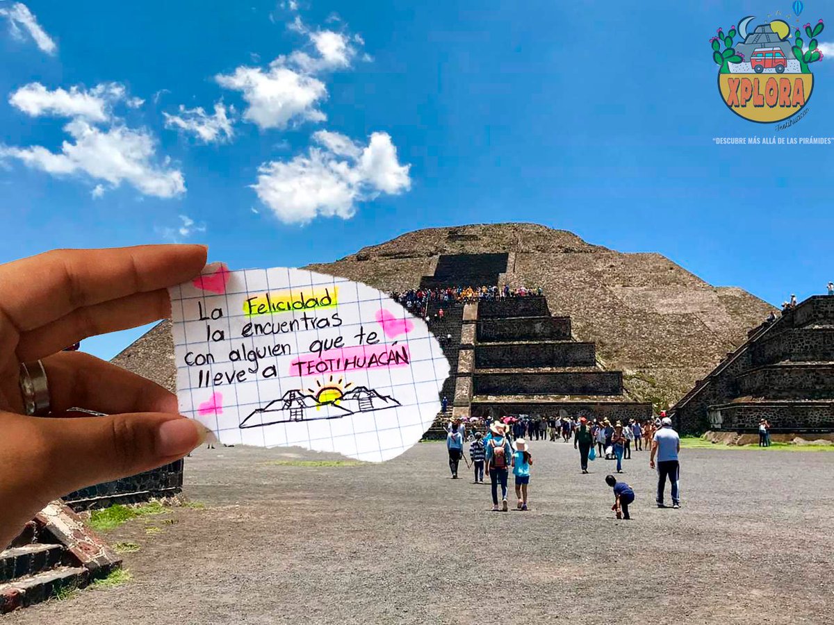 XploraTeotihua1's tweet photo. Viajar es darle vida a la vida 🥰

Y es más bonito si lo compartes con alguien especial 😍☺️

Ven y Descubre más allá de las pirámides 😌😎

CONTÁCTANOS 📞📲💻
#XploraTeotihuacán 
#FelizJueves 
#descubremásalládelaspirámides https://t.co/3vVPWigRwy