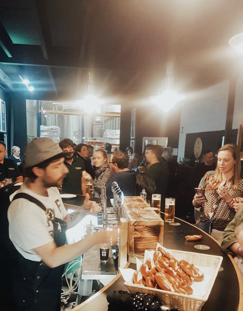 RepAgencyIrl's tweet photo. Full house tonight to celebrate @ryeriverbrewing and their 21 @worldbeerawards! #Oktoberfest #RyeRiverWorldsBestBeer https://t.co/0VuOmUmz3f