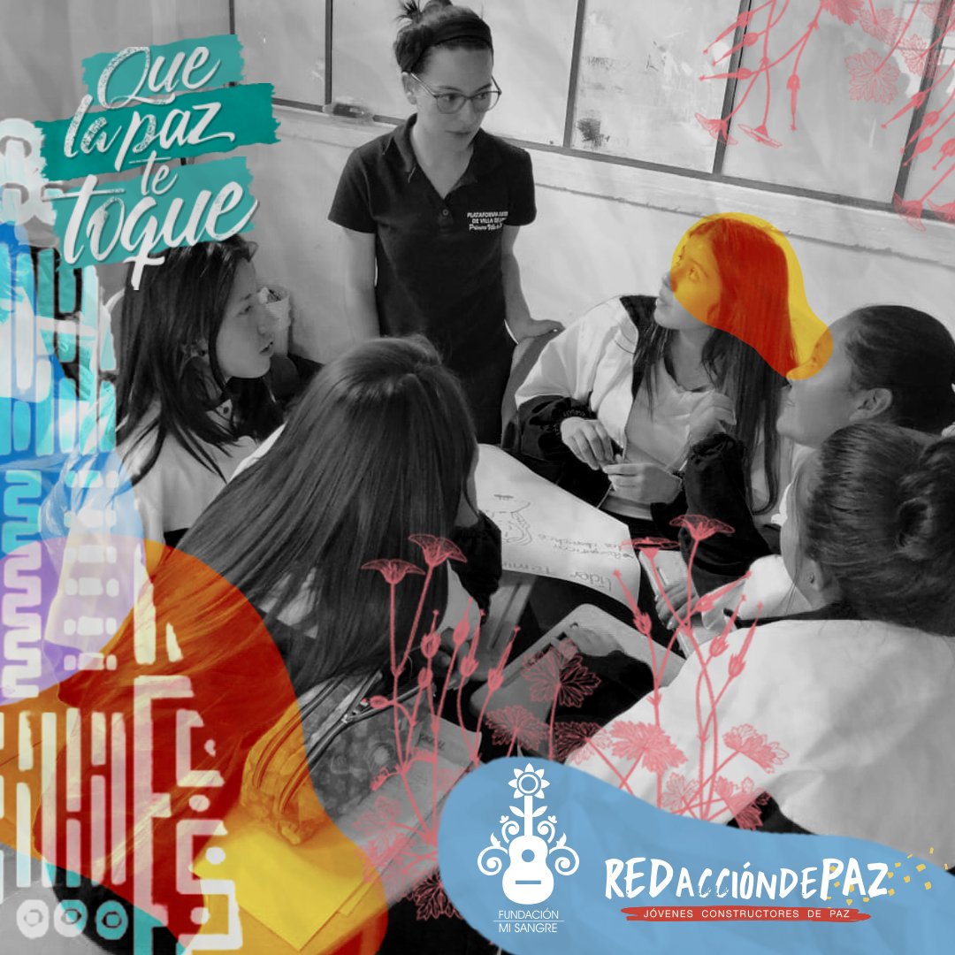 RedAccionDePaz's tweet photo. Desarrollamos talleres de participación y democracia en diferentes colegios de Villa de Leyva, nuestro objetivo fue generar conciencia en los jóvenes acerca de las elecciones que se aproximan.

En Villa de Leyva ya los tocó la paz, ahora te toca a ti. 

#QueLaPazTeToque https://t.co/YzCN7NVrk1