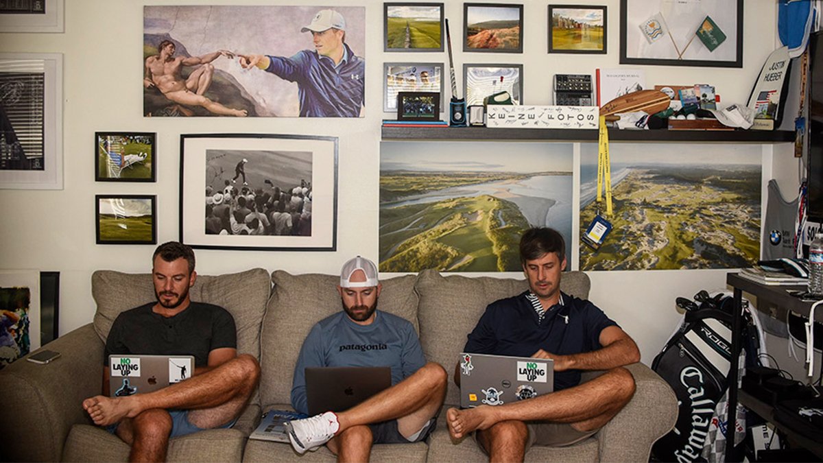 fkaforpods's tweet photo. When it came to telling stories about golf, the founders of @NoLayingUp found a new opportunity in podcasting. 

Read the full interview 🏌👉 https://t.co/WXUlXyXSQd https://t.co/esRf3N4tqn
