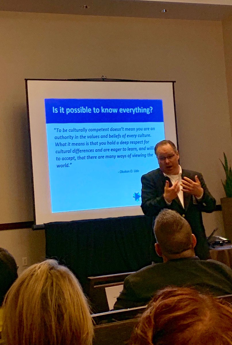 VAHealthInfo's tweet photo. Patrick Slifca (National Counseling Group) speaks on the role of cultural humility in #mentalhealth

#VHI #ConnectVirginia #Numbers2Knowledge https://t.co/Q4xx4IP0Ap