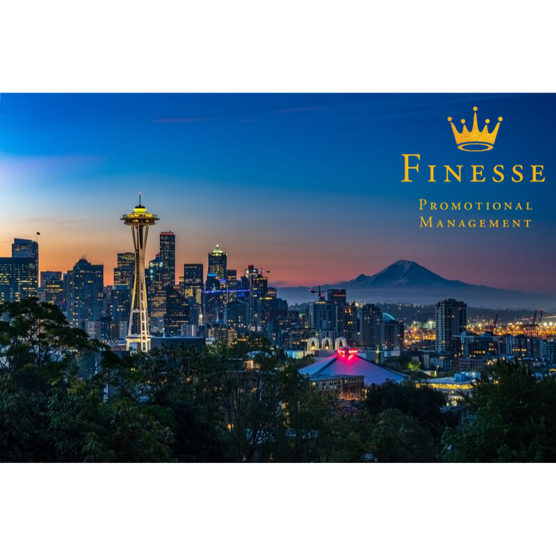 Finesse_PM's tweet photo. We LOVE our city!!! Proud to be serving the Tacoma/Seattle area. Finesse Promotional Management creates Bold, Polished Solutions that net results! We leverage our combined talent to take your brands higher. 👑 https://t.co/qSuyRjuYDt