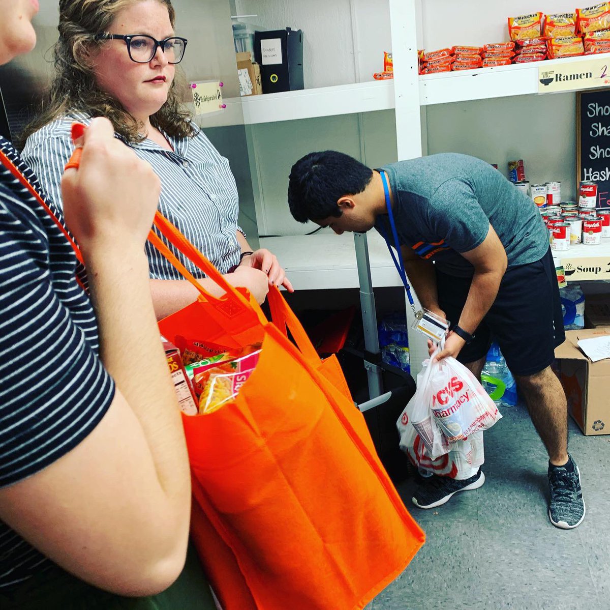 ClubBearkat's tweet photo. Your dues have been donated!! President Sarah and Treasurer Crystal have donated all non-perishable dues to the food pantry!! Good job Bearkat History Club for the wonderful amount of food accumulated through membership sign-up!!
@shsustuact @shsu_chss @shsu_foodpantry https://t.co/76iHUPZ8wA