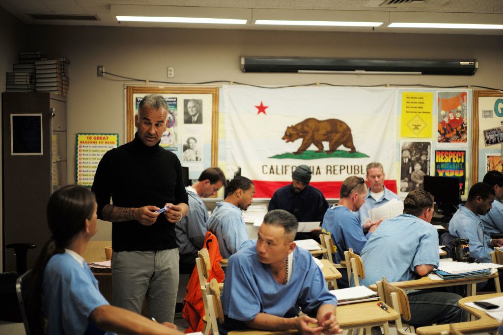 CalRJ's tweet photo. Cal State LA’s Prison Graduation Initiative is the state’s only public bachelor’s degree program sending professors to teach behind bars. 
https://t.co/KgfZ4rzvuK https://t.co/VcyxUFuNyH