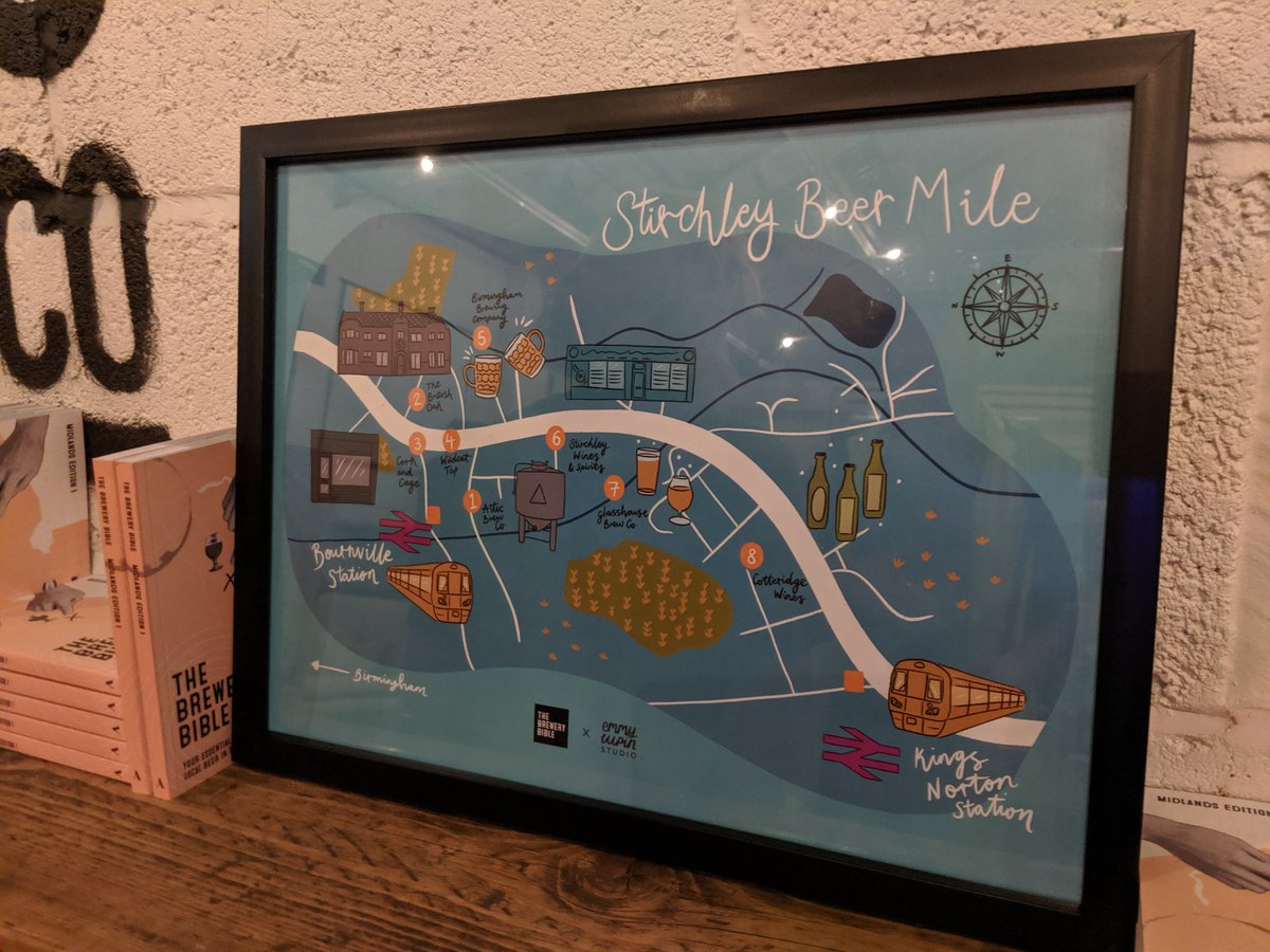 BirmBeerWeek's tweet image. Hanging out in Stirchley @atticbrewco for the launch of the @thebrewerybible Midlands Edition and App.
#TheBreweryBible #StirchleyBeerMile