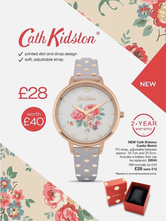 cath kidston caelia watch