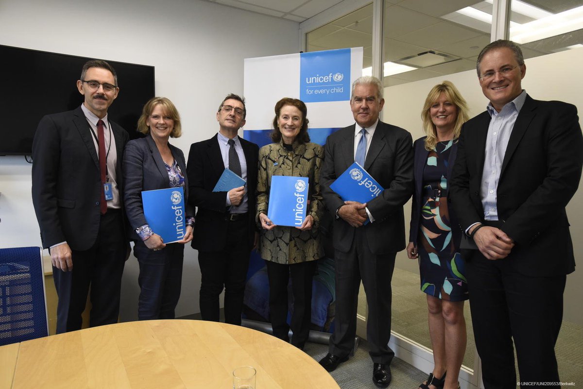 Excited to announce <a href="/UNICEF/">UNICEF</a> has signed a new partnership with The Power of Nutrition <a href="/FundNutrition/">The Power of Nutrition</a>. We will jointly invest $100M with governments in countries with the highest levels of stunting &amp; infant malnutrition, ensuring every child has the right nutrition to thrive.