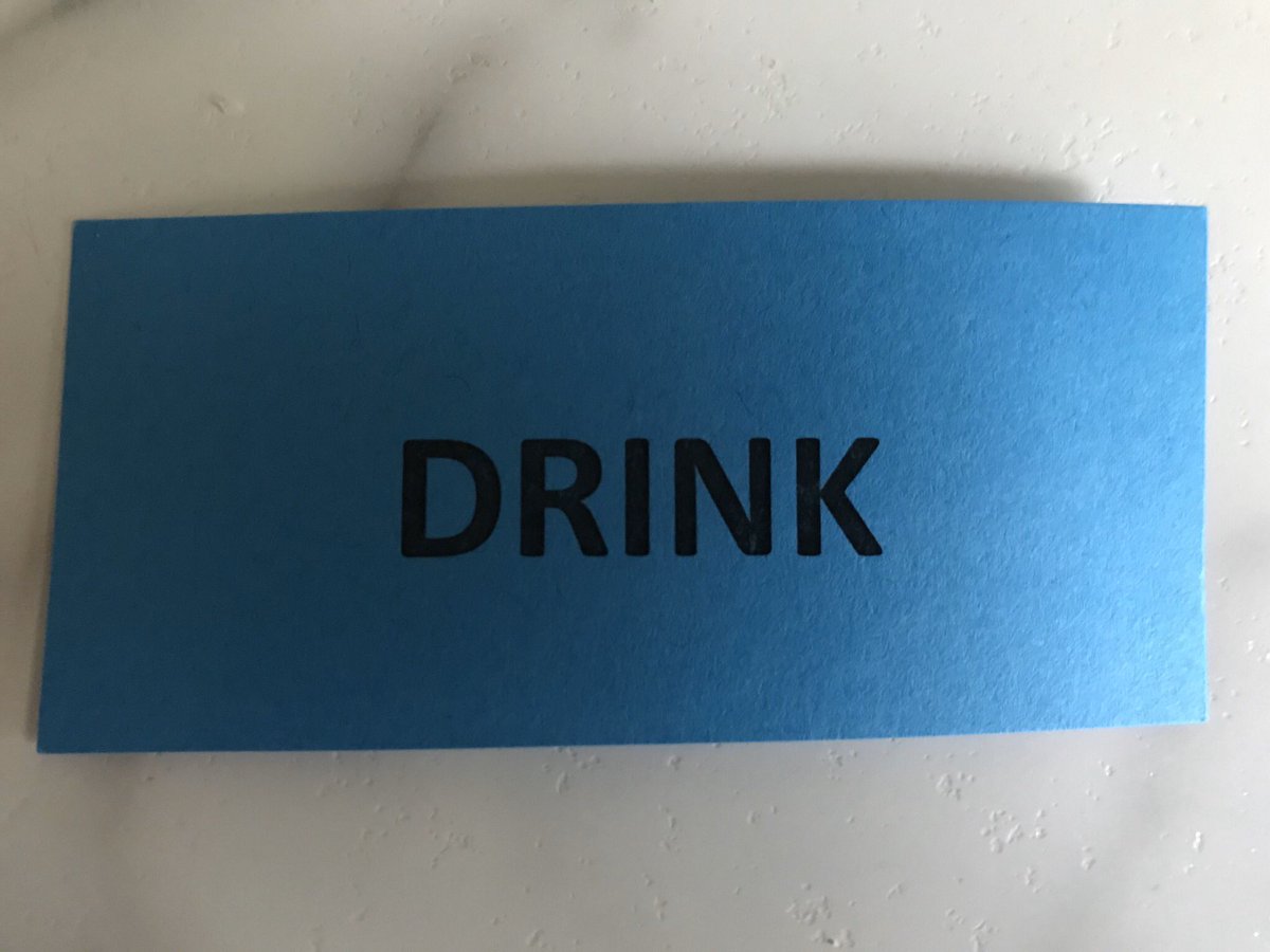 Wanna play cards? It’s easy - just do what the card says (and they’re all the same).
