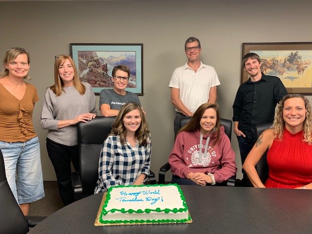 It's #worldtrenchlessday so of course there was cake. :)