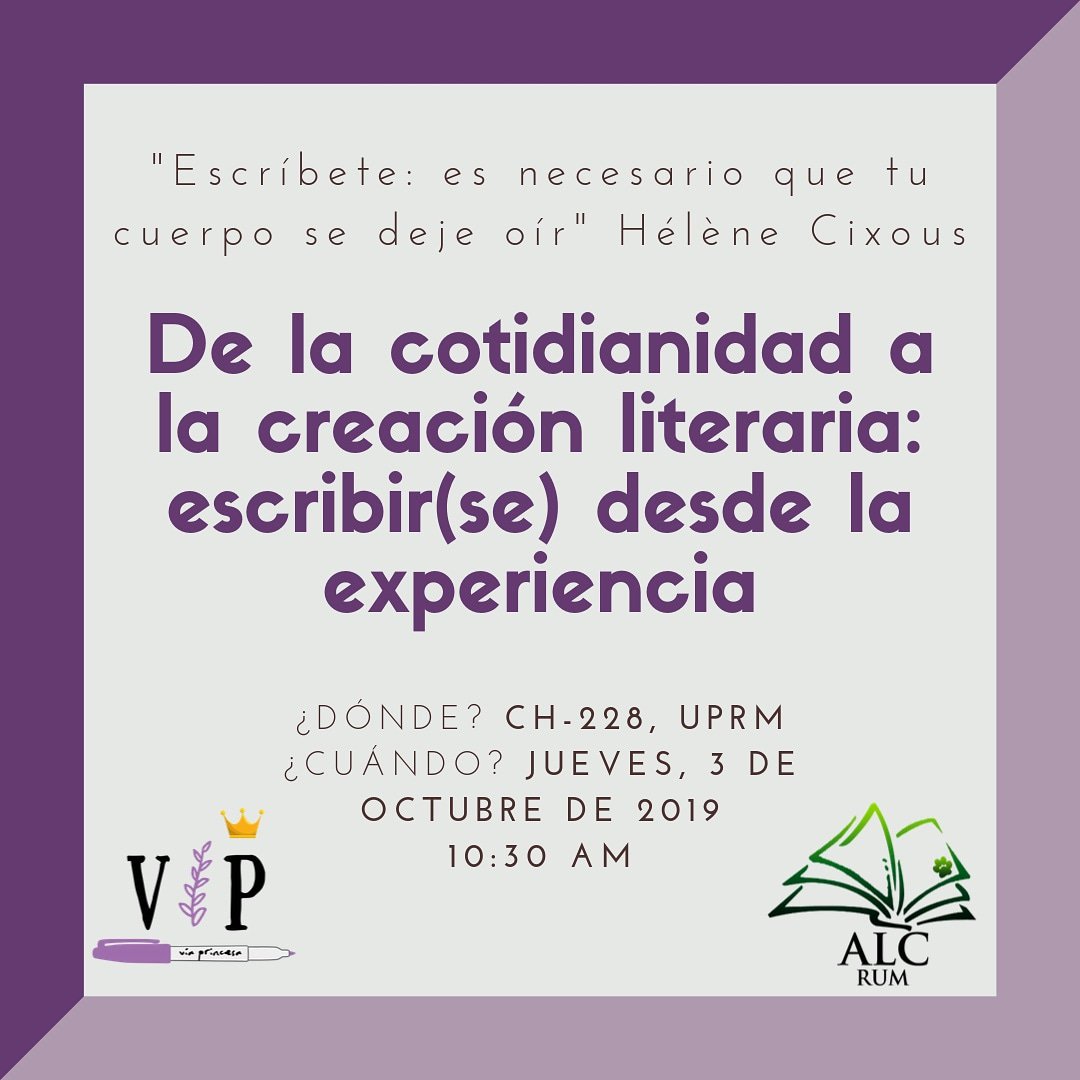 vp_hashtag's tweet photo. Después de terremotos (y réplicas), tormentas y par de días en receso, anunciamos la nueva fecha para la experiencia colectiva de escritura creativa. ¡Les esperamos! 
.
@AlcUprm gracias por el espacio y las gestiones https://t.co/4ffY1KQtfQ