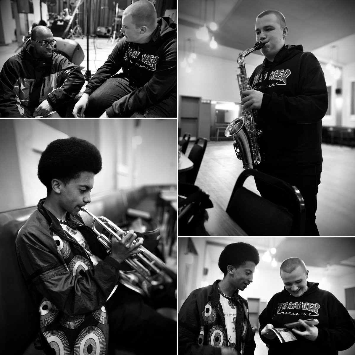 We’re playing <a href="/SilvershineJazz/">SilvershineJazzClub</a> tonight. We’re lucky to be on stage with some legends of the Birmingham jazz scene. If you’re around drop by!