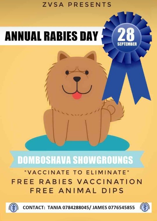 Help us spread the good word to the   residents of Domboshava. Saturday we are going to be there. Bring your dog, save lives. #Zeroby30 #VaccinateToEliminate