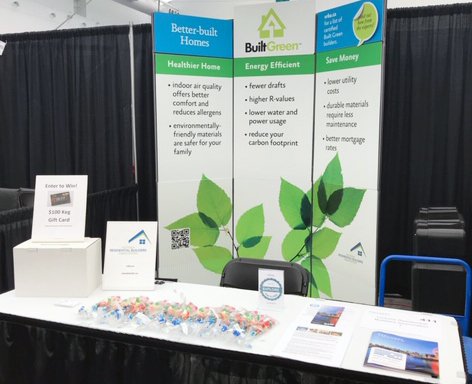 BuiltGreenCan's tweet image. Great to see #VRBA at the convention @UBCM—thanks to @VicBuilders for their ongoing efforts to advocate for the use of holistic sustainable building programs like Built Green! #SustainableBuilding #thirdpartycertified #BC #UBCM2019