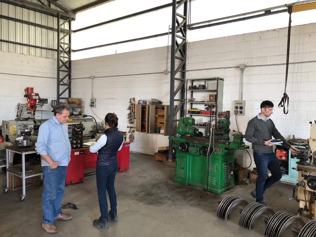 redadimra's tweet photo. #ADIMRAFederal en el Parque Industrial de San Francisco, Córdoba, visitando empresas metalúrgicas. https://t.co/h5U4qO0Djz