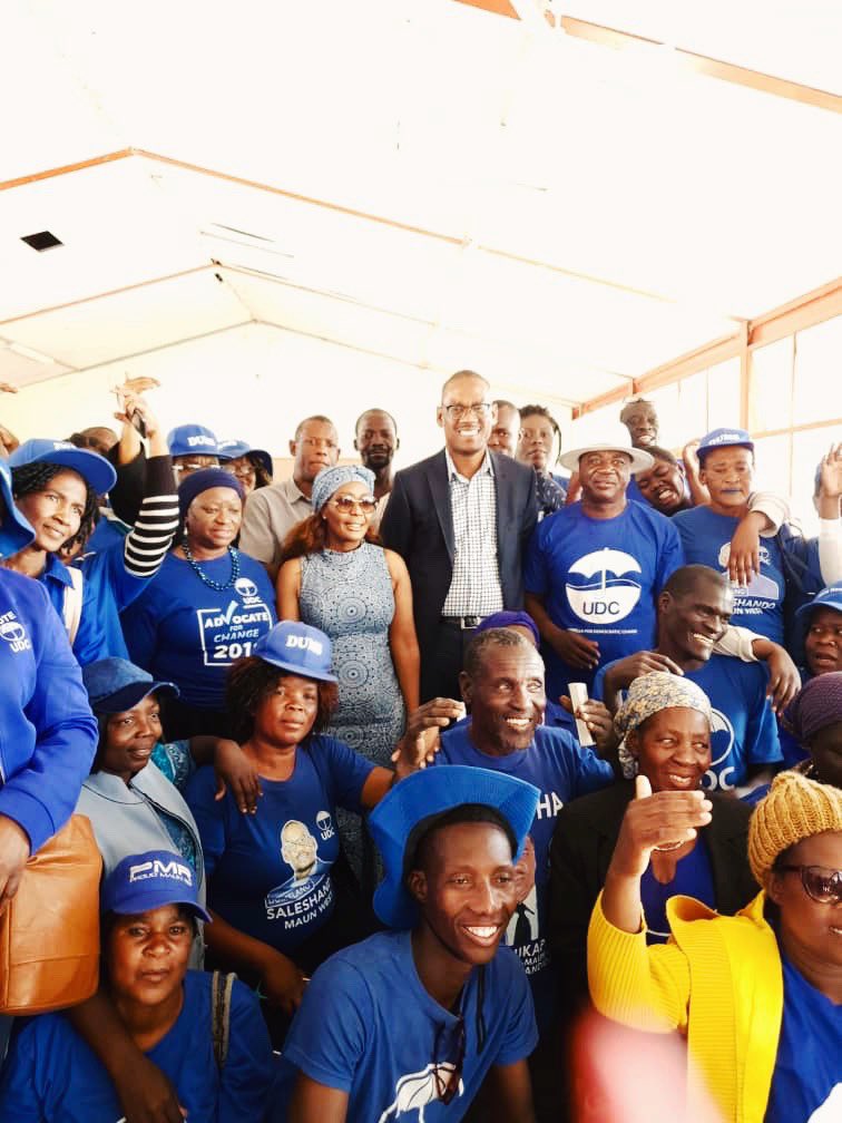 VPDumelangsales's tweet photo. Thank you for your incredible support today in Maun West as I was nominated as the Official Parliamentary Candidate for Maun West. 
Batswana, it's time for change! This Nomination will not be put to waste! 💙 https://t.co/ZkxBfl0x1R