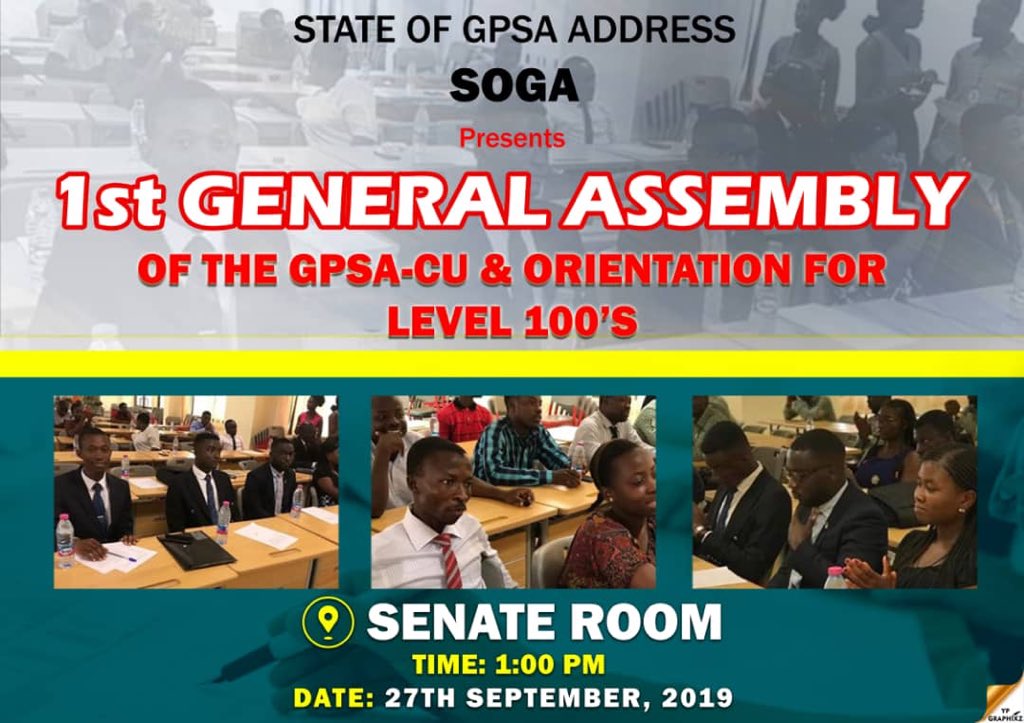 GPSA_CU's tweet photo. Let’s meet tomorrow and discuss GPSA CU together. Don’t miss this. 
#gpsacu #Soga https://t.co/zS1VkyoHMI