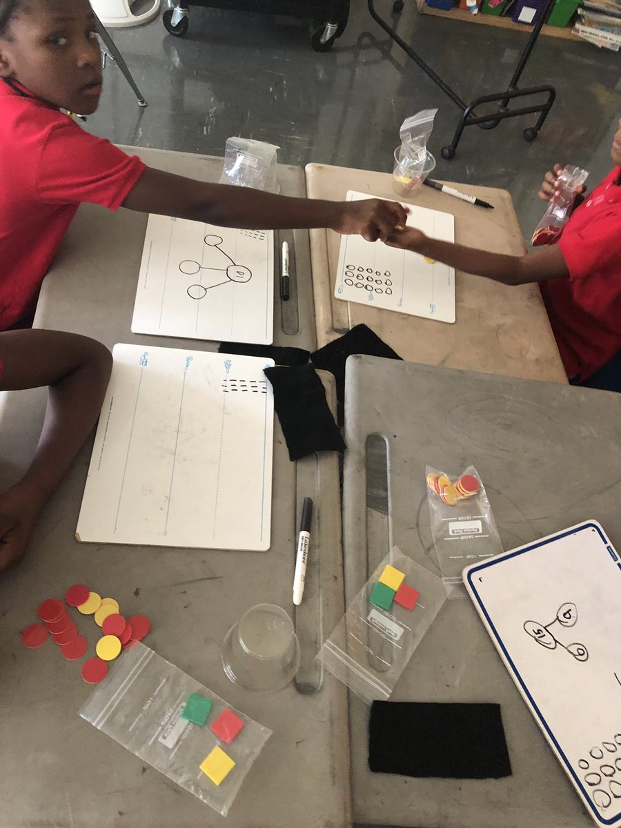 Mr_Walmer's tweet photo. Working with multiple representations of the same problem is important for students to access math strategies. #WPCBeastMode @WWPCEM https://t.co/Vs9uPDBl56