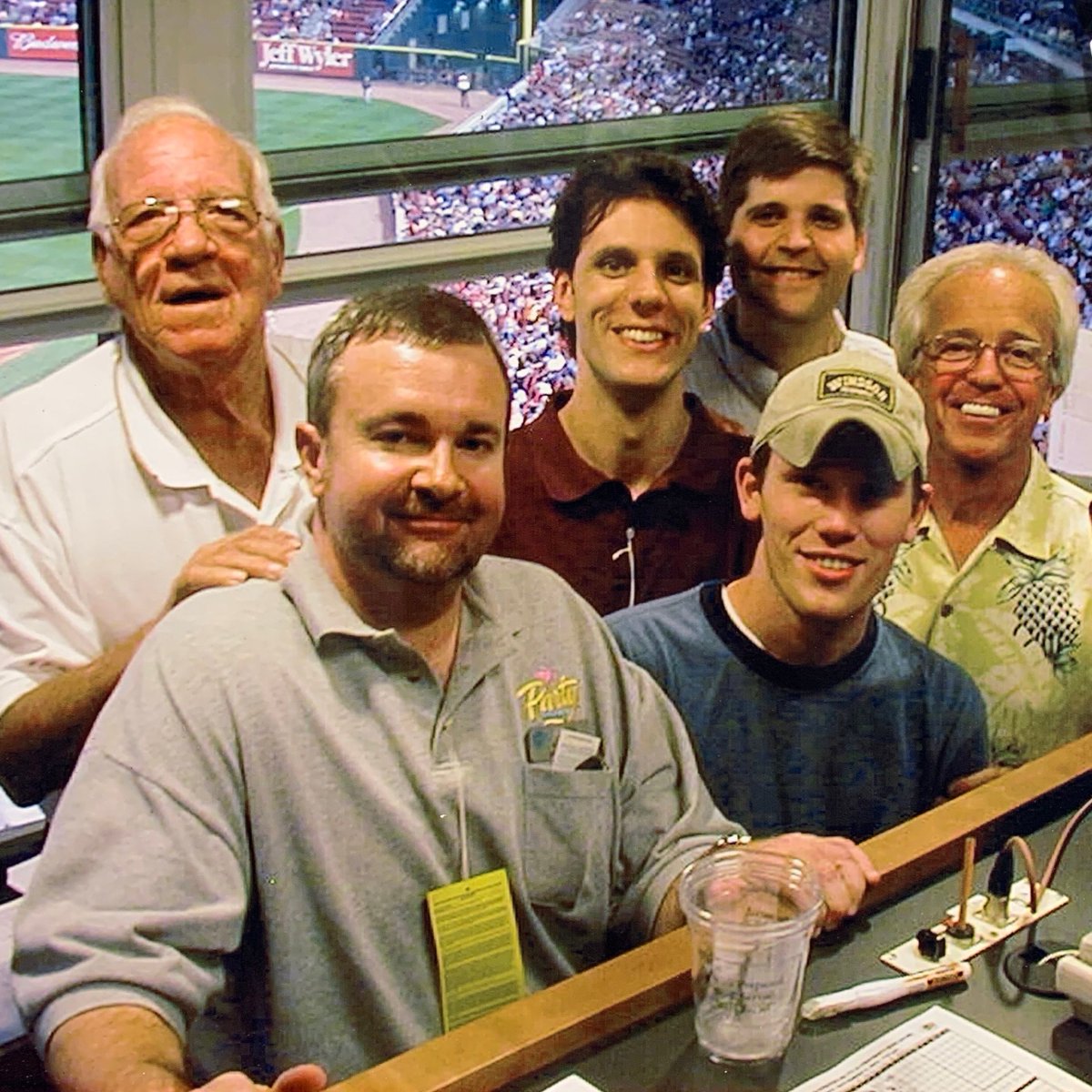 Party Nation, join us as we raise a glass to Marty Brennaman. We've been honored to join you and Joe Nuxhall in the booth, and it was always our honor to simply listen to you call the game in your very special way. Thank you for all the summers. We love you, Marty.
