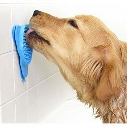 totalpawss's tweet photo. Aquapaw Slow Treater Treat Dispensing Mat Suctions to Wall for #PetBathing, Grooming, and #dogtraining https://t.co/NRErbvA02d https://t.co/l00WPVcrpY
