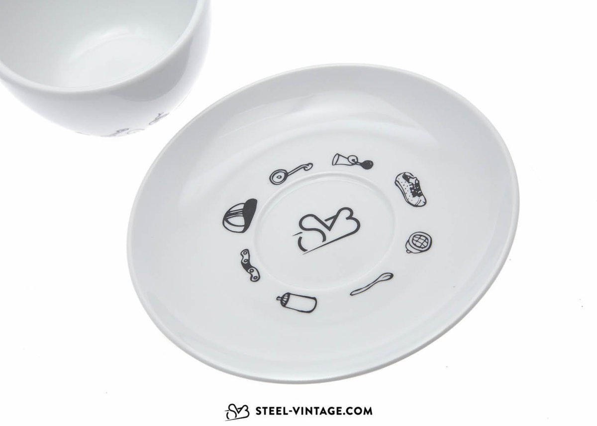 Cappucino SVB Cup and Saucer Large: bit.ly/2RHd1PF #SVB #VintageBikes #vintage