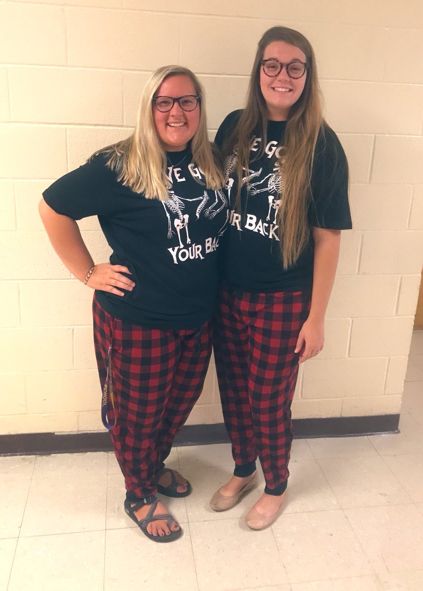 What’s cooler than pajama day? FFA advisors with matching pajamas! #IveGotYourBack