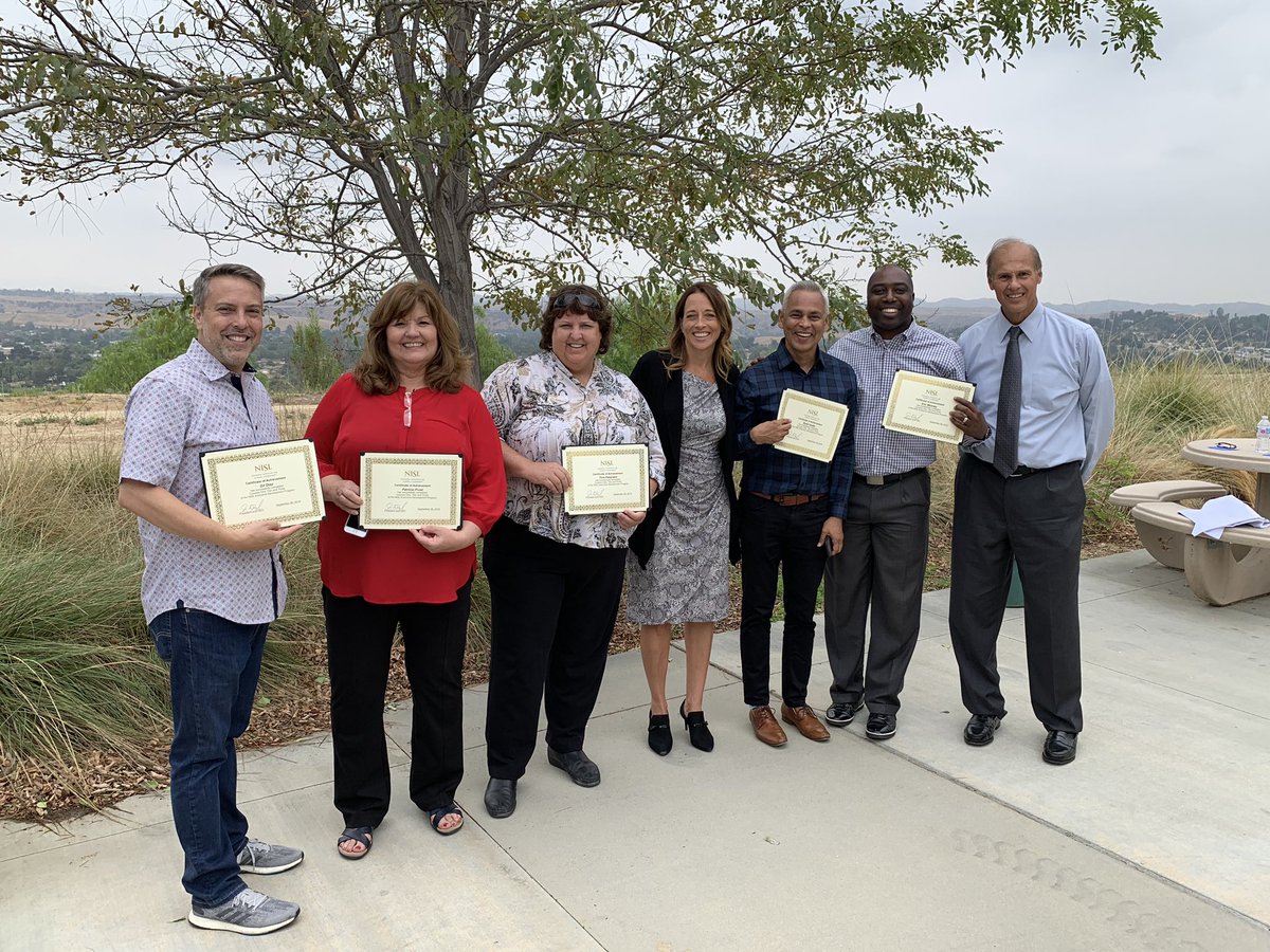 So proud of our ESD Team! @NISLorg graduates! Glad to have shared this experience with you all. @ColtonJUSD @JerryAlmendarez