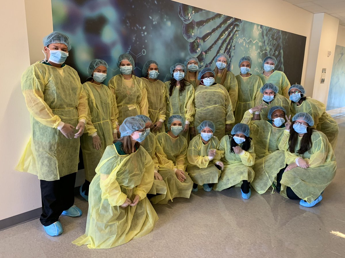 KCAL_KELLERISD's tweet photo. KCAL CNA practice personal protective equipment! Great job😊 https://t.co/88caz8SrKt
