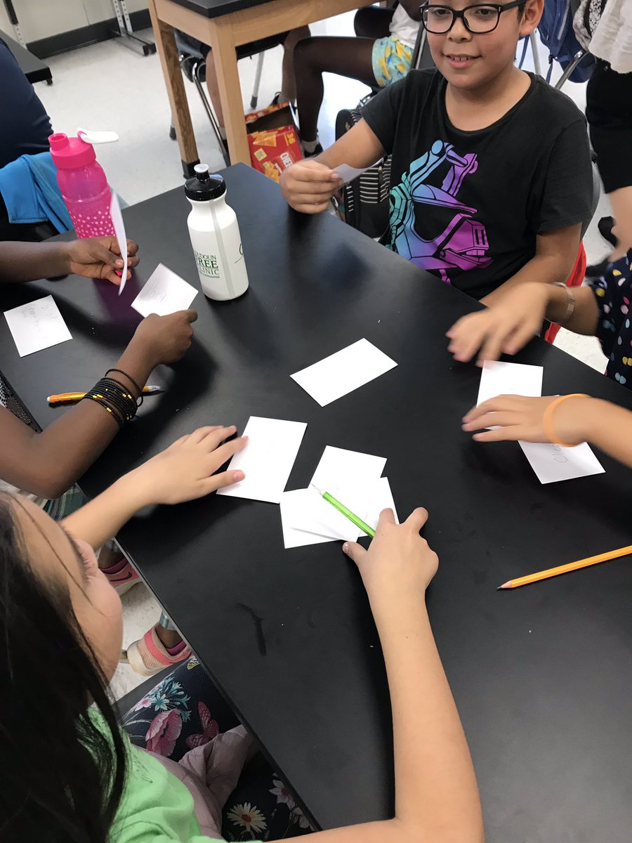 AbbySpessard's tweet photo. Today our @FDEStars #propel Ss started their ocean project! Before they began they came up with names for their groups using vocab from their project preview! #teamrecycle #microsquad #oceansavers #EPS @LCPSScience @patriciaherr2 @1DeanHunt @MissCrockett5 https://t.co/sJ5IcYkfLJ