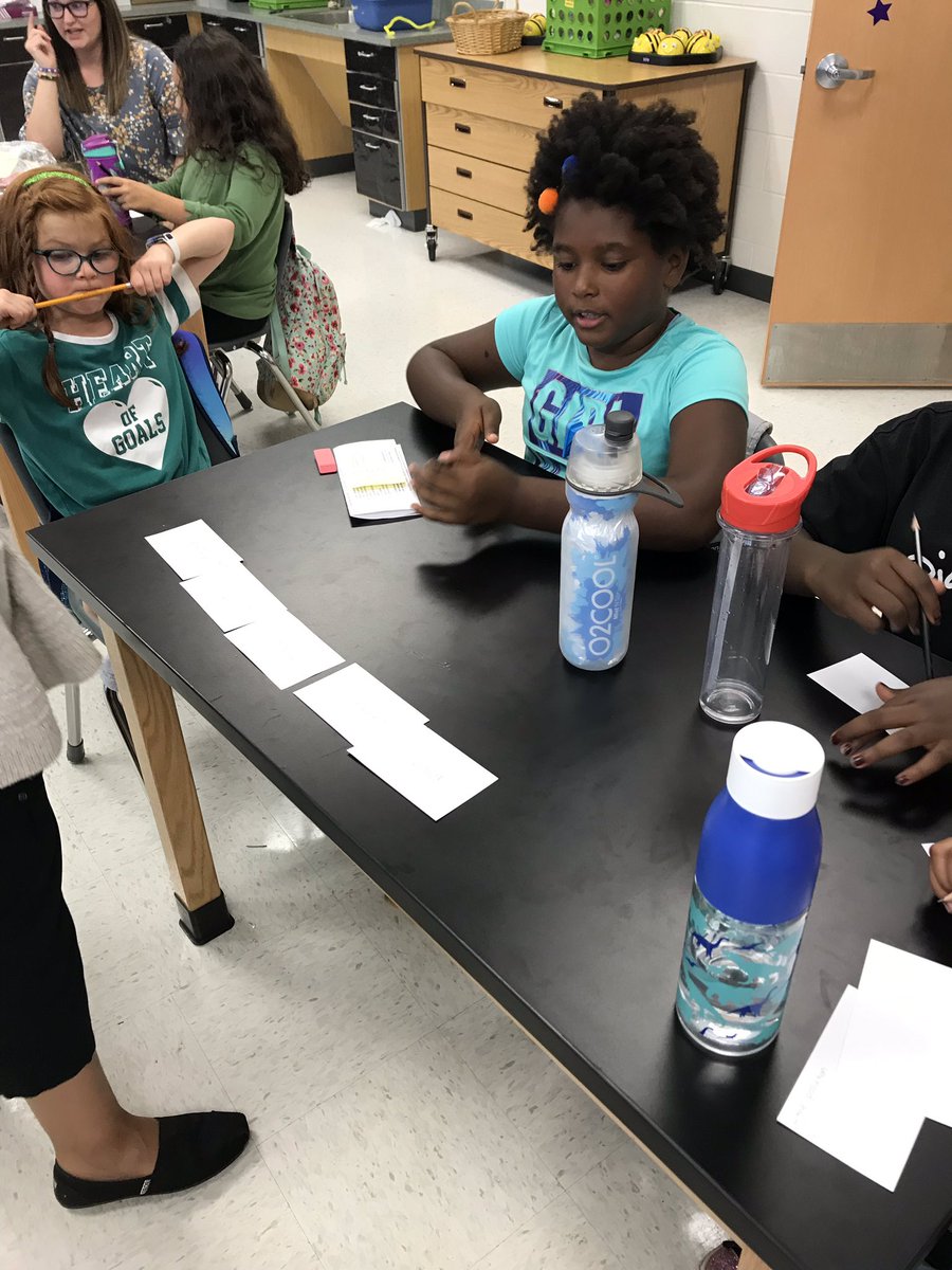 AbbySpessard's tweet photo. Today our @FDEStars #propel Ss started their ocean project! Before they began they came up with names for their groups using vocab from their project preview! #teamrecycle #microsquad #oceansavers #EPS @LCPSScience @patriciaherr2 @1DeanHunt @MissCrockett5 https://t.co/sJ5IcYkfLJ