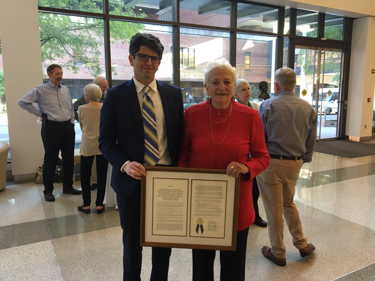 It was an honor to attend the celebration for Dr. Suzanne Oparil receiving an endowed professorship.  A legend in the field who I am fortunate to work with at #UAB.