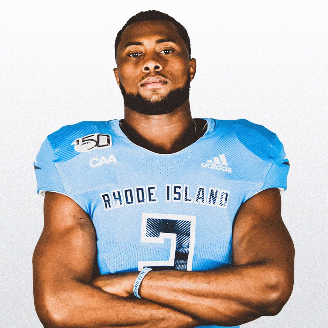RhodyFootball's tweet photo. All business on Saturday night. 🔥

🎟: https://t.co/G7yJUYe1kM https://t.co/dtyxQ66BOw