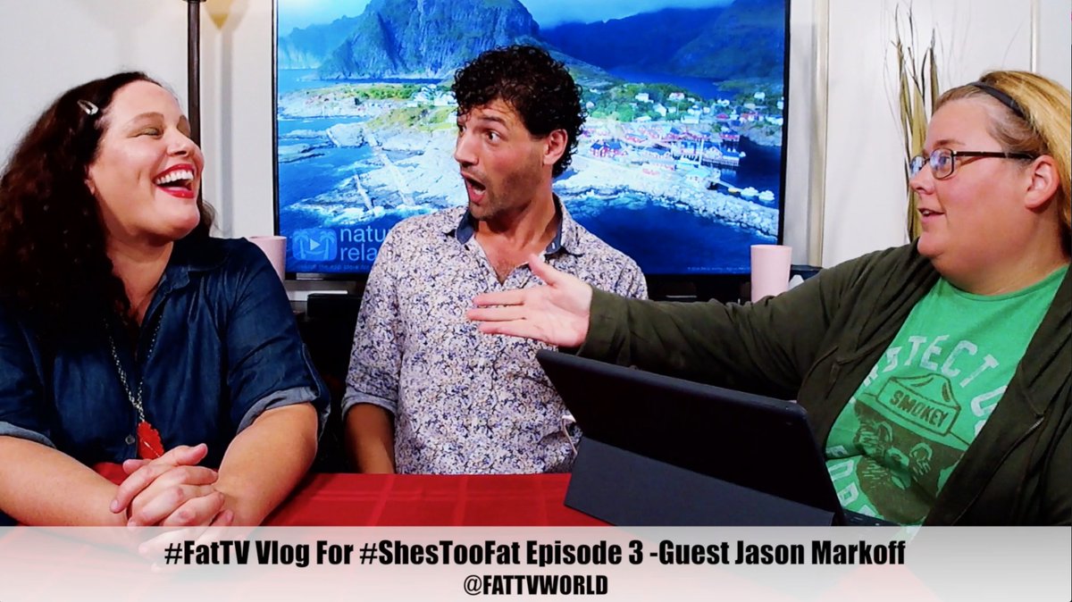 This week on the #FatTV Vlog with @IAmDellanyPeace &amp; <a href="/kteeonline/">KTEE</a> we welcome Jason Markoff who played Wayne in "But You Have Such A Pretty Face" the third episode of our digital series #ShesTooFat #BoPo

Come join the discussion and don’t forget to RT  youtu.be/zaXxl_ny19E