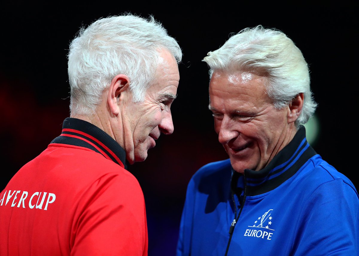 Laver Cup в Twitter: &quot;Confirmed: tennis legends Bjorn Borg and John McEnroe will continue in their role as #LaverCup team captains in 2020, steering their teams in pursuit of the coveted Laver