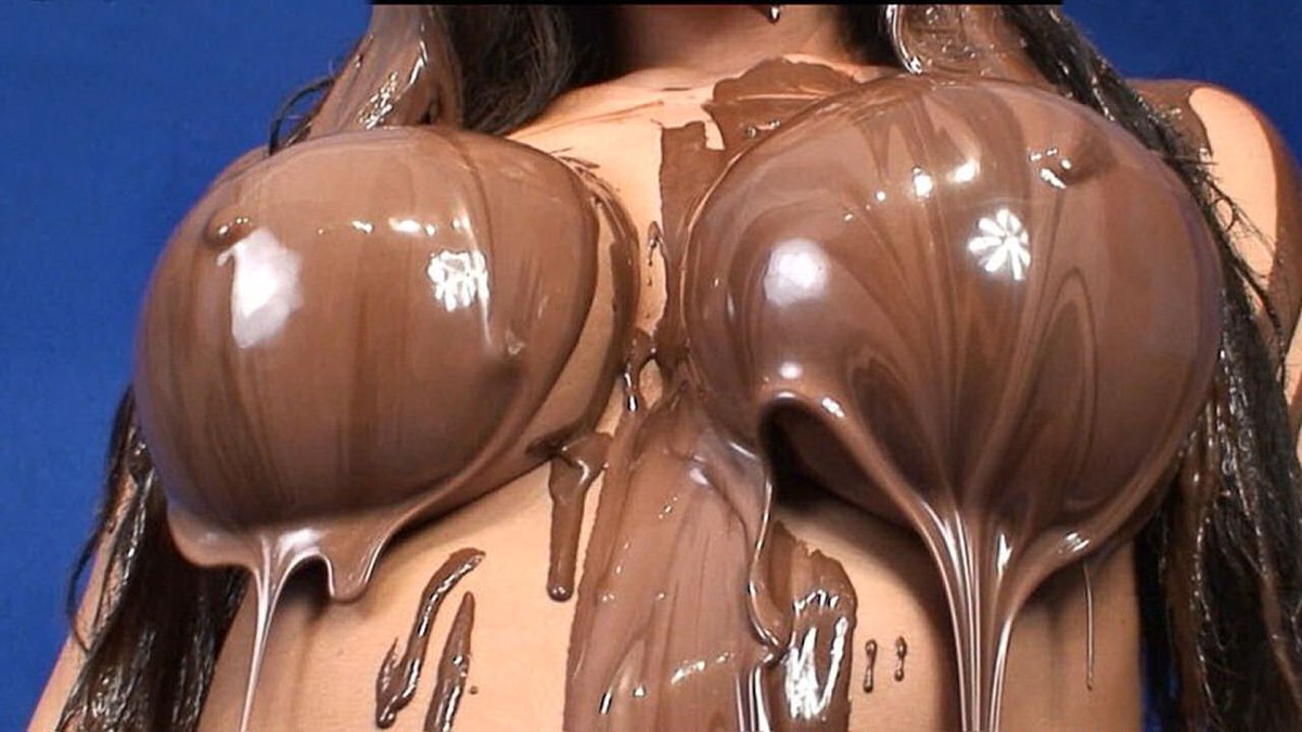 Free Naked Girl Covered In Chocolate Sauce