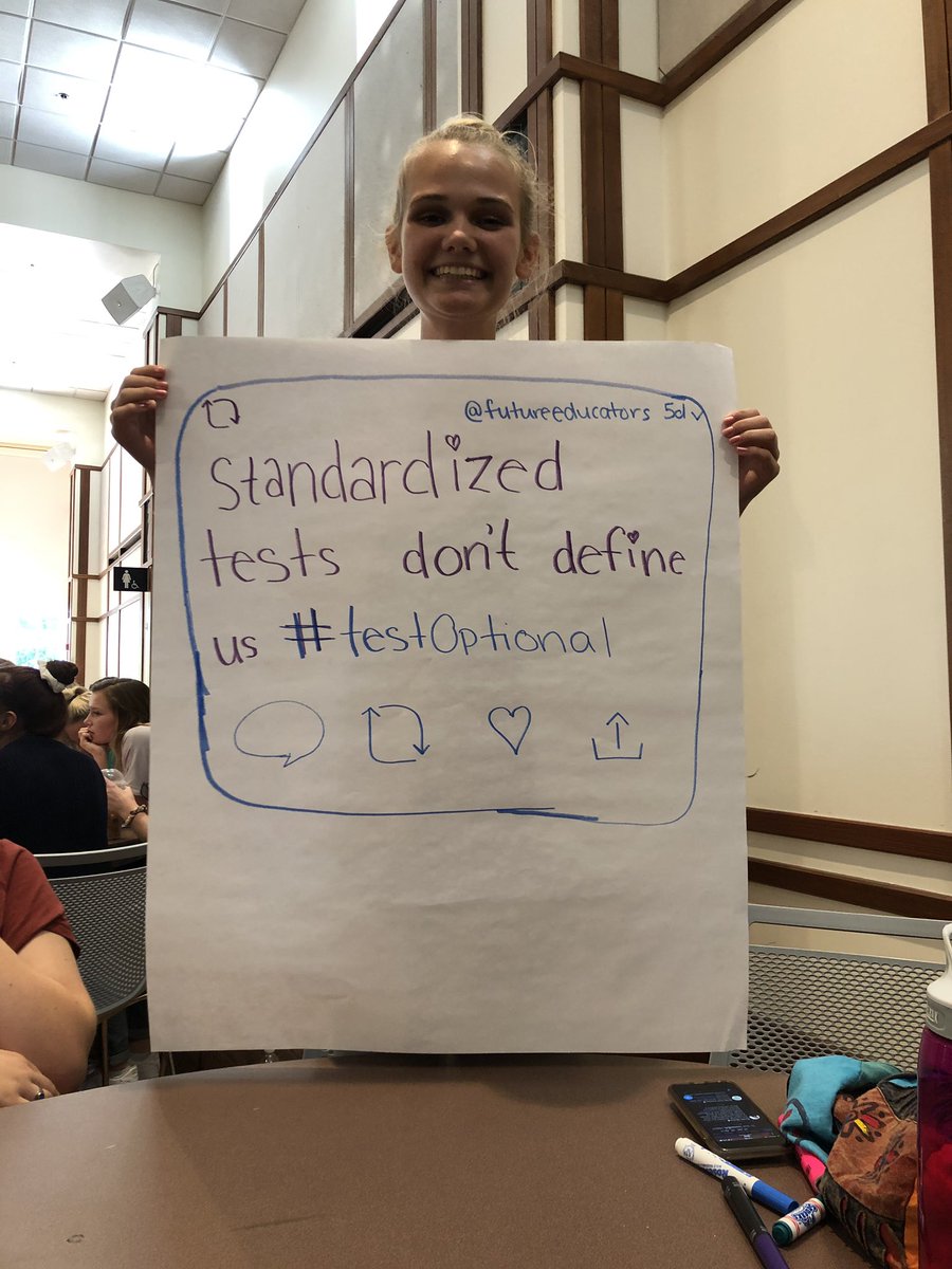 MissKBromley's tweet photo. So excited for these future educators that visited @butleru today!! Loved debunking some education myths with them and hearing all of their amazing ideas! #BUCOEImpact https://t.co/EMasICsKdf