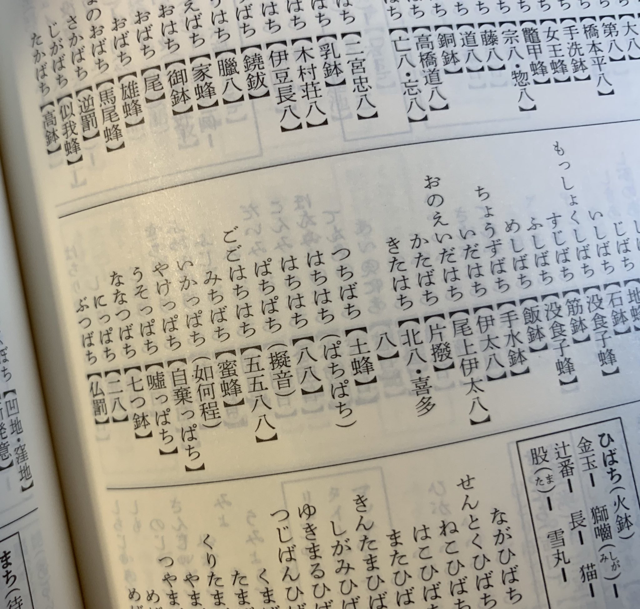 山作戰 髙山真徳 まさのり っぱち は 嘘っぱち 以外に何があるか調べたら意外と少なかった がらっぱち やけっぱち にっぱち いかっぱち は知らなかった でこっぱち は載ってなかった