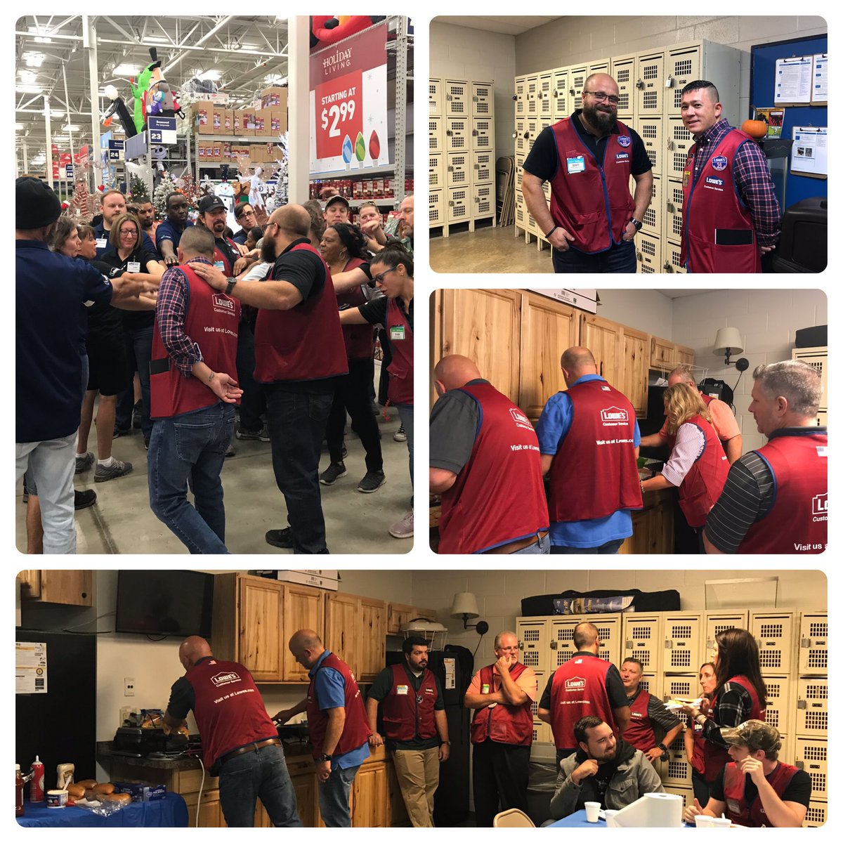 DaniPedullaHR's tweet photo. Fantastic #Lowes District 872 Store Manager meeting of learning more ways of how we’re going from #GoodToGreat &amp; also having all Store Managers &amp; District Team serve breakfast to the associates at Mt. Pocono! @JHoffmann2207 @TGasdik @CAJayhawk92 @JohnRolison @sdcrouse https://t.co/7bB1IAwCWb