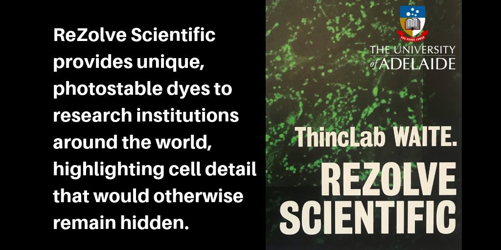 Celebrating #FluorescentFriday with a highlight from our poster at a recent <a href="/ThincLabADL/">ThincLab</a> event. Such a pleasure to be a part of the #ThincLab community! #fluorophores for #microscopy and #cellular #research