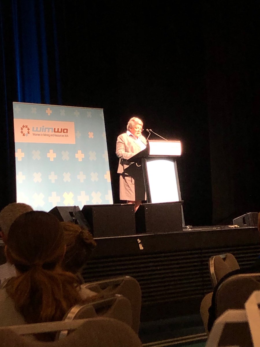 CMEWA's tweet image. Fantastic remarks from ⁦@RioTinto⁩’s Joanne Farrell at #wimwa19 sharing her wisdom as both a woman in industry and a leader to all. “We mustn’t forget what we have achieved but we know there is more to do.”
