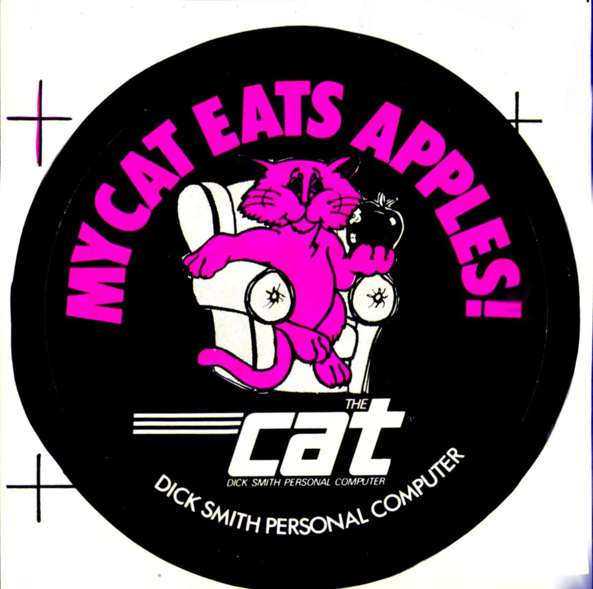 the_jongleur's tweet photo. Decided I needed another one of these stickers, so here's a share for everybody. #RetroStuff #DickSmithElectronics #DSE https://t.co/JFqS8nmF3S