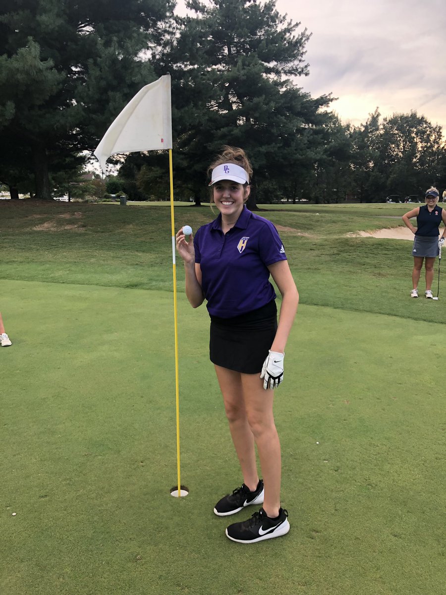 jayhollis's tweet photo. BOOM!   @BGHSPurplesNews @bgpurplessports @LadyPutplesGolf Junior @raeganrichardso (Raegan Richardson) shoots a hole in one on #3 at Crosswinds in a match against Grayson County.   #holeinone @adam_whitt https://t.co/sWS20cWqbq