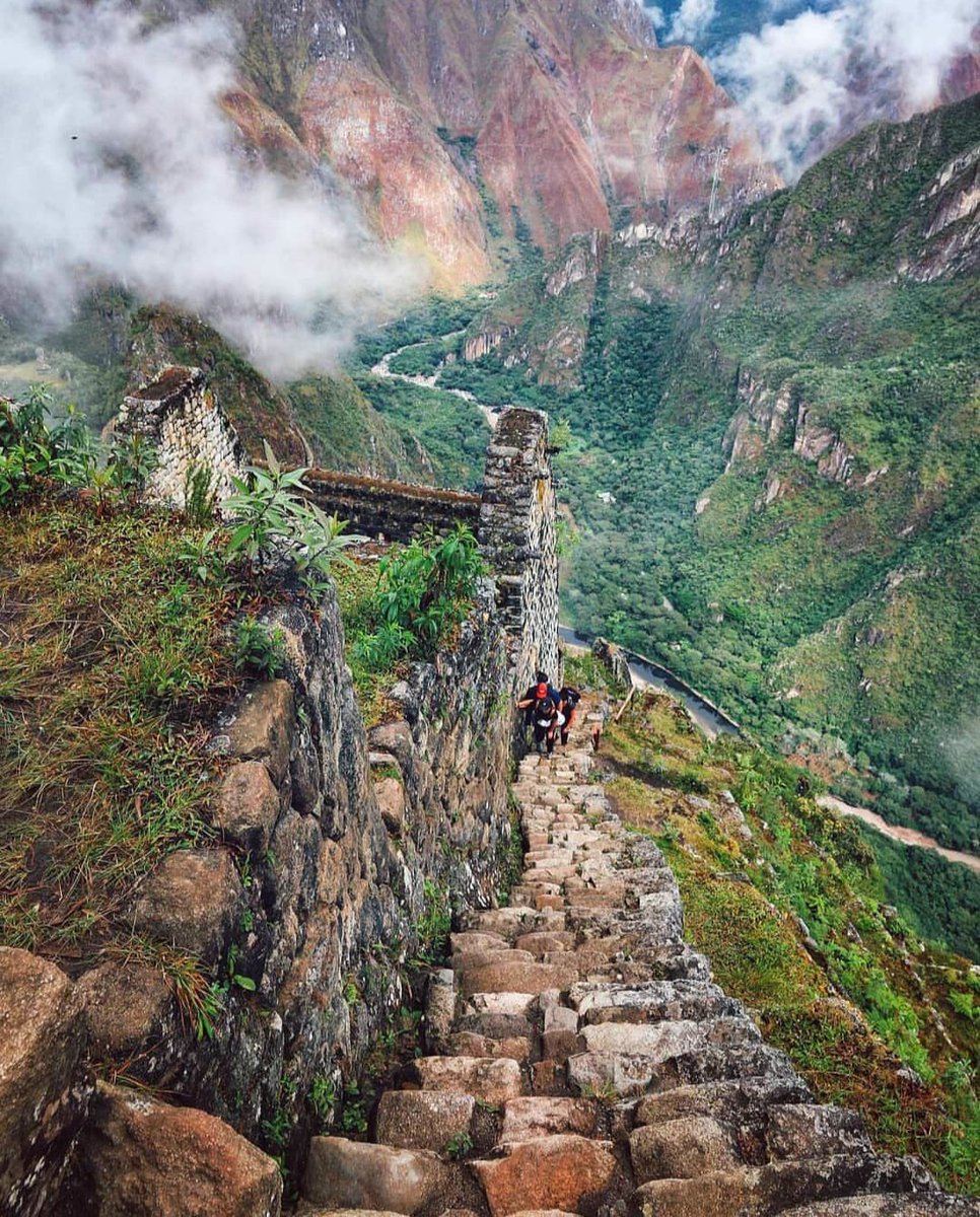 InfoInkaroutes's tweet photo. Who dares to climb here towards Huayna Picchu, the highest mountain in front of the Wonder of the World 🌎

 Without fear of height ❤

 Pic @pedroandresv // tour request information info@inkaroutes.com https://t.co/yuRBGNEHMl #huaynapicchu #cusco #cuscoperu #machupicchu #peru https://t.co/UcbUKex9sb