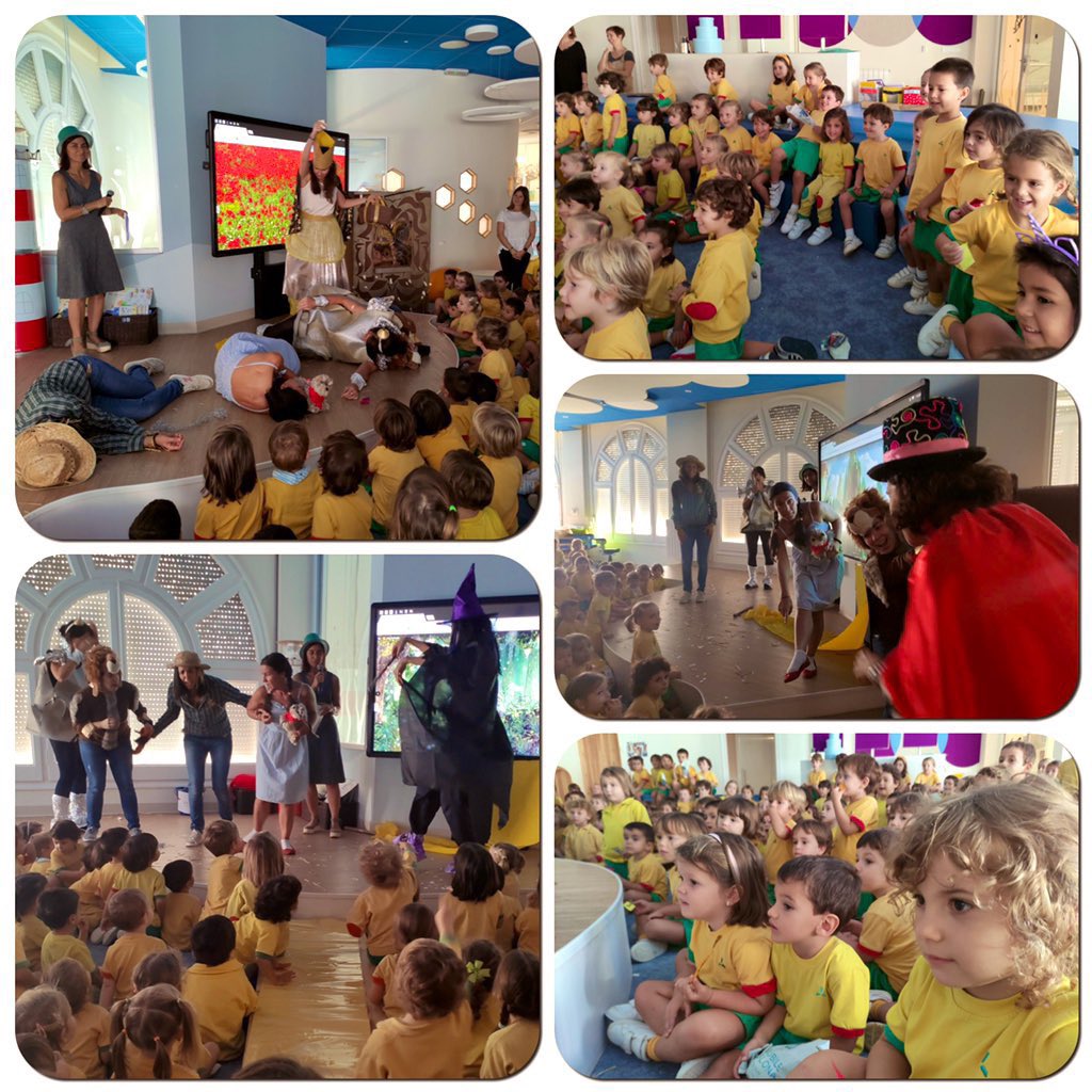 colemontse's tweet photo. Nuestro #Flow de Infantil se convierte en el escenario ideal para la inmersión del nuevo proyecto #TheWizardOfOz! Cuidar de manera especial el punto de entrada #KickOffMoment de un proyecto es hacer del aprendizaje algo mágico y atractivo! #SelloColeMontse https://t.co/F5woAxUqPg